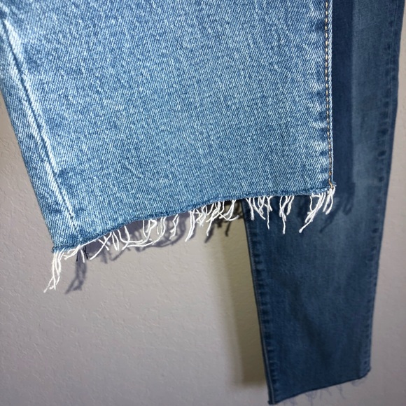 Levi’s Wedgie Fit Straight Leg Jeans Raw Hem 26 - Picture 5 of 11